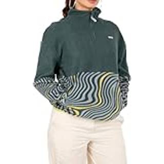 Iriedaily Women's Half Indi Troyer Fleecesweatere Damer størrelse XS farve blå