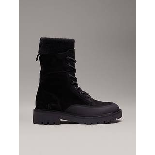 Suede Winter Boots - Black - EU 38