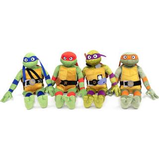 Jay Franco Nickelodeon Teenage Mutant Ninja Turtles Donatello Plush Pillow Buddy - Super Soft Fyldt karakterpude - Polyester Microfiber 26 inches