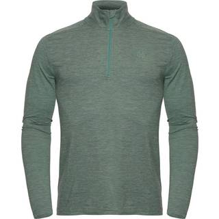 Hellner Nunis Halfzip Ls Tee Men Laurel Wreath Melange, M