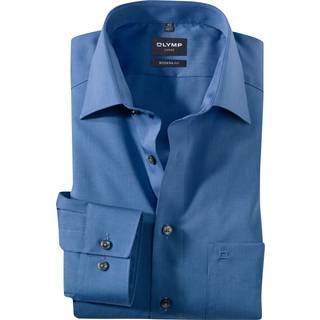 OLYMP Herren Hemd blau