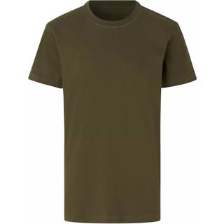 ID Børne T-shirt i økologisk bomuld - Oliven - 12/14