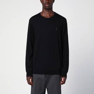 Polo Ralph Lauren Herren Pullover schwarz unifarben Slim Fit