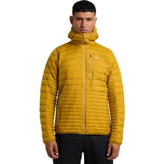 Micro Nordic Down Hood Men Autumn Leaves