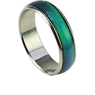 Blinkee One Classic Seventies Mood Ring Size 9 med 1 gratis elektronisk humörring Regnbåge | Förstå och uttrycka dina känslor