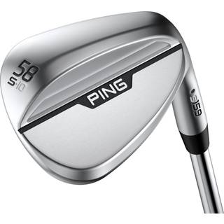 Ping S159 Herre Gap Wedge - Chrome - Venstre - 52.0° / 12° / S - Ping Z-Z 115 Wedge Stål