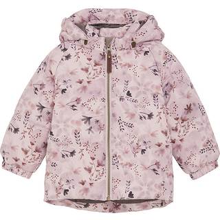En Fant Burnished Lilac Blomstret Vinterjakke