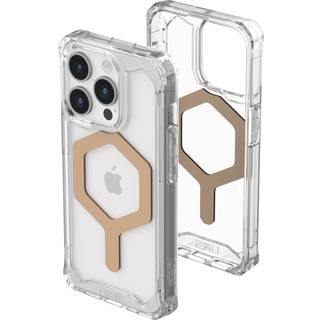 UAG Plyo etui med MagSafe (iPhone 15 Pro) - Gennemsigtig/guld