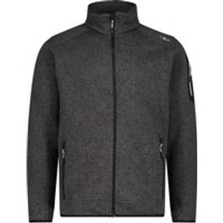 CMP Jacket Jacquard Knitted 3H60747N Fleecejakke Herrer størrelse 60 farve grå