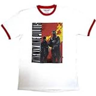 Twenty One Pilots Skjorte Side Stand Ringer Unisex White S