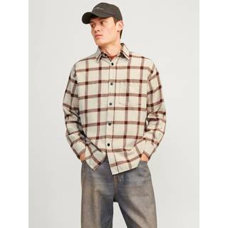 Frederiksberg Flannel Skjorte, Oatmeal, M