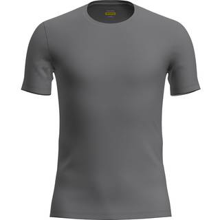 Icebreaker Men's Anatomica Shortsleeve Crewe Jet Hthr-011, L
