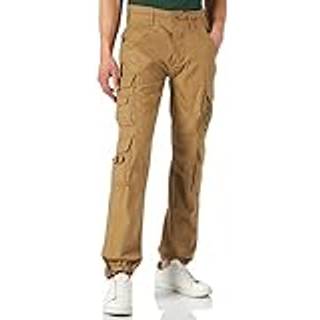 Brandit Pure Vintage Cargobukser - Slim Beige - M