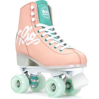 Rio Roller Script Peach Side-By-Side Rulleskøjter (Peach)