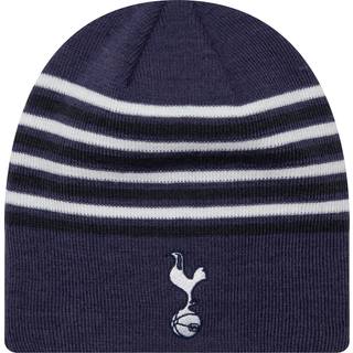 Tottenham Hotspur FC Stripe Navy Beanie Hat newera adult unisex Blue newera adult unisex Blue newera adult unisex Blue newera adult unisex Blue newera - Osfm