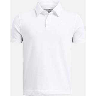 trøje Under Armour UA B Icon Polo 1387073-100 Størrelse S