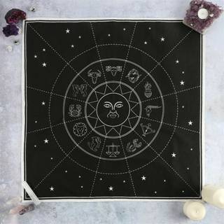 Pentagram Wicca Altar-Tuch 70x70 cm