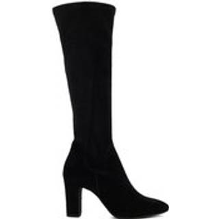 Dune London Dune London Black Standard Fit Simple Stretch Knee High Boots