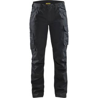 Blåkläder 7140 Dame Service Buks Denim Stretch / Dame Service Arbejdsbuks Denim Stretch - D24 - Sort/Sort