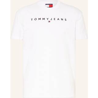 Tommy Jeans Linear Logo T Shirt White