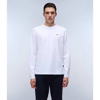 Napapijri White Cotton T-Shirt