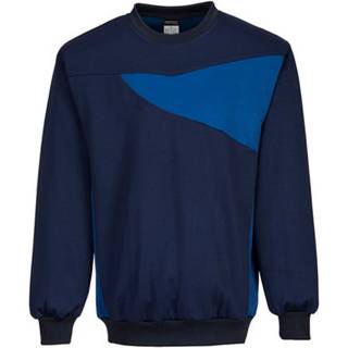 PW2 rundhalset sweatshirts - Marine/Kongeblå (Størrelse: XXX-Large)