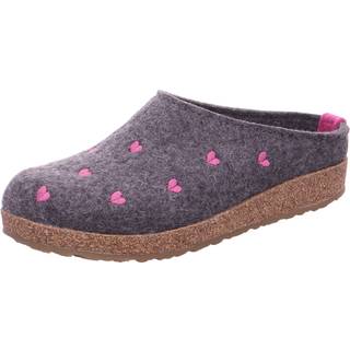 Haflinger Women's Grizzly Cuoricini Hyttesko Damer størrelse 40 farve brun