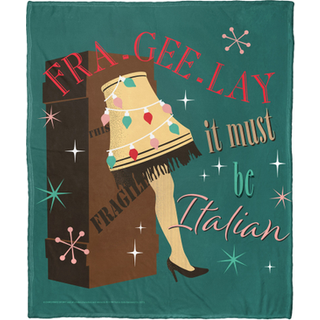 Northwest A Christmas Story Silk Touch t?ppet?ppe 50"""" x 60"""" Fra-Gee-Lay