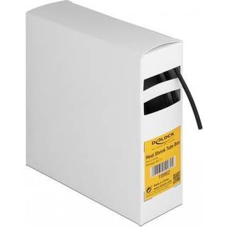 Krympeflex boks - Isolering af kabler 3:1 - 5 m x 2.4 mm - Sort
