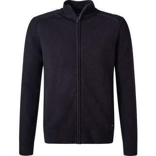 JOOP! Herren Cardigan blau unifarben