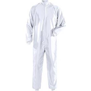 Fristads 100650 Renrum kedeldragt 8R012 XR50 / Arbejdskedeldragt Hvid XL