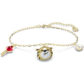 Zodiac Tiger Armband, Tiger, Mehrfarbig, Goldlegierungsschicht
