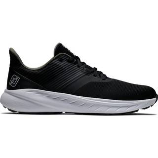 FootJoy Flex (2024) Herre Golfsko Uden Spikes - Black/Black/White - Str. 42 Normal