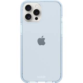 Phone Case Seethru Mineral Blue iPhone 15 Pro Max - Blå - Add QTY