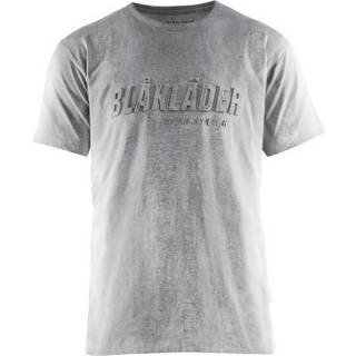 Blåkläder 3531 T-shirt 3D / T-shirt 3D - S - Gråmeleret