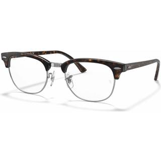 Ray - Ban Unisex RX5154 CLUBMASTER 2012 Optiske stel Acetat Brun Transparent Firkantet Normal