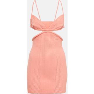 Off-White Cutout minidress - pink - XS