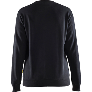 Blåkläder 3408 Dame Sweatshirt / Dame Sweatshirt - M - Sort/Rød
