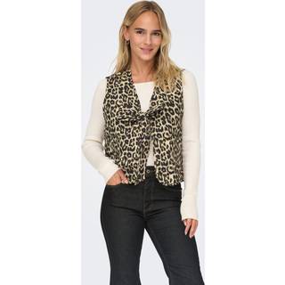ONLY dame vest ONLANNABELL - Humus LEO - S