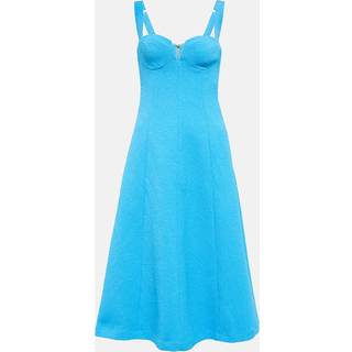 Rebecca Vallance Hermosa midi dress - blue - XL