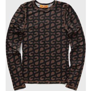 STINE GOYA - Elastic Long Sleeve Bluse, SG Logo