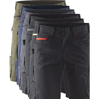 Blåkläder 1499 Service Shorts / Service Arbejdsshorts - C66 - Sort/Mørk Grå