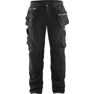 Blåkläder 1805 Håndværker Buks Softshell / Håndværker Arbejdsbuks Softshell - C150 - Sort