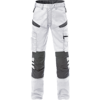 Fristads 129482 Bukser 2555 / Arbejdsbukser Hvid/grå C60