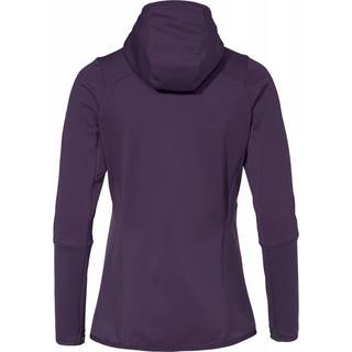 Vaude Women's Monviso Hooded Grid Fleece Jacket Fleecejakke Damer størrelse 44 farve lilla