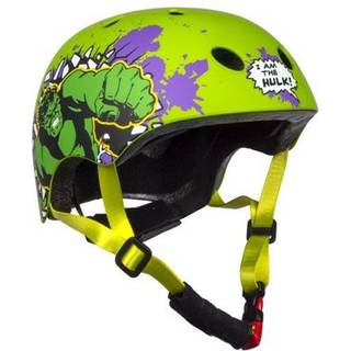 Cykelhjelm CE-Godkendt - Disney Hulk - Str. 52-56 cm (3+)