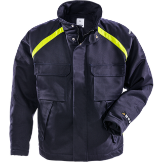 Fristads 100342 Flame svejse vinterjakke 4032 / Arbejdsjakke Mørk Marine 3XL