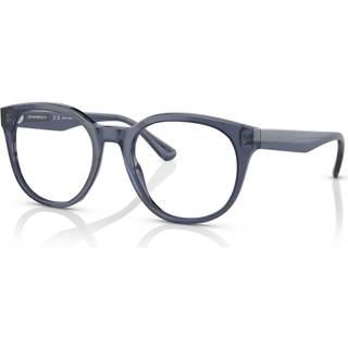 Emporio Armani Mand EA3207 5072 Optiske stel Plast Transparent blå Pantos