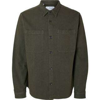 SLH-HEAVY TWILL OVERSHIRT LS NOOS