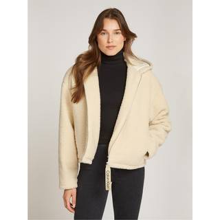 Relaxed Sherpa Padded Jacket - Beige - XXXL